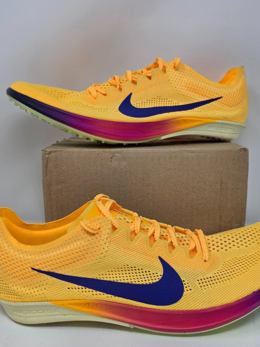Nike ZoomX Dragonfly 2 Track Spikes “Citron Pulse” Size 12.5 Men (FD8413-800)